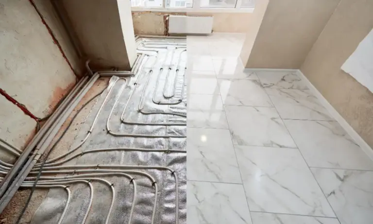 Underfloor heater wearing